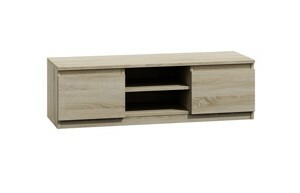 TP Living TV stolík RTV LCD 120 cm svetlý dub