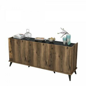 Hanah Home Komoda Elegante 180 cm hnedá