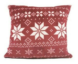 Kontrast Vánoční povlak na polštář NORDICO 40x40 cm červený