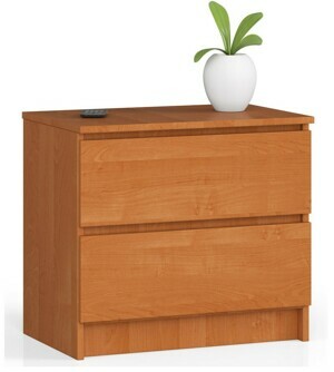 Ak furniture Komoda Liv 60 cm jelša