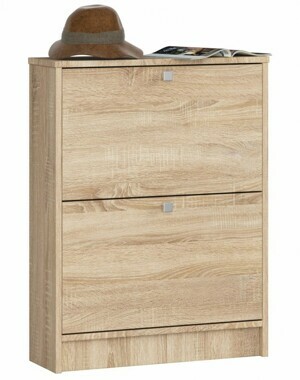 Ak furniture Skrinka na topánky Neroz 60 cm dub sonoma