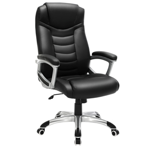 SONGMICS Ergonomická kancelárska stolička Tord čierna