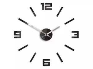 ModernClock 3D nalepovací hodiny Reden Wenge