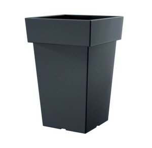Prosperplast Kvetináč Lofly Sweet tmavosivý, varianta 19,3 cm