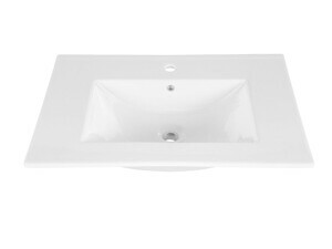 Comad Keramické zapustené umývadlo Lava 80 cm biele
