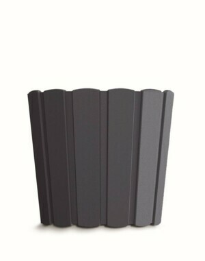 Prosperplast Kvetináč Boarde basic antracit, varianta 14,4 cm