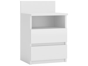 TP Living Nočný stolík MALWA M1 biely
