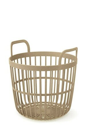 Prosperplast Kôš s držadlami Zania III prírodný, varianta 36,4 cm