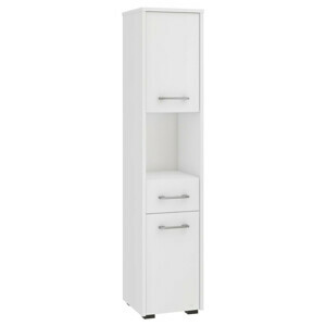 Kúpeľňová skrinka Fin 2D 1SZ 1W biela