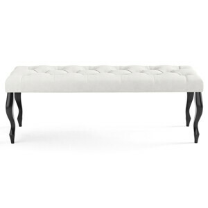Lavica CHESTERFIELD 60x40 cm Krémová