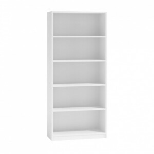 Regál 80 cm biely