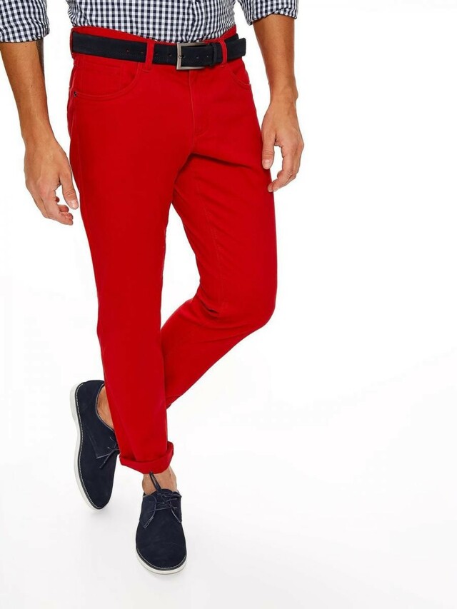 Top Secret Kalhoty pánské červené