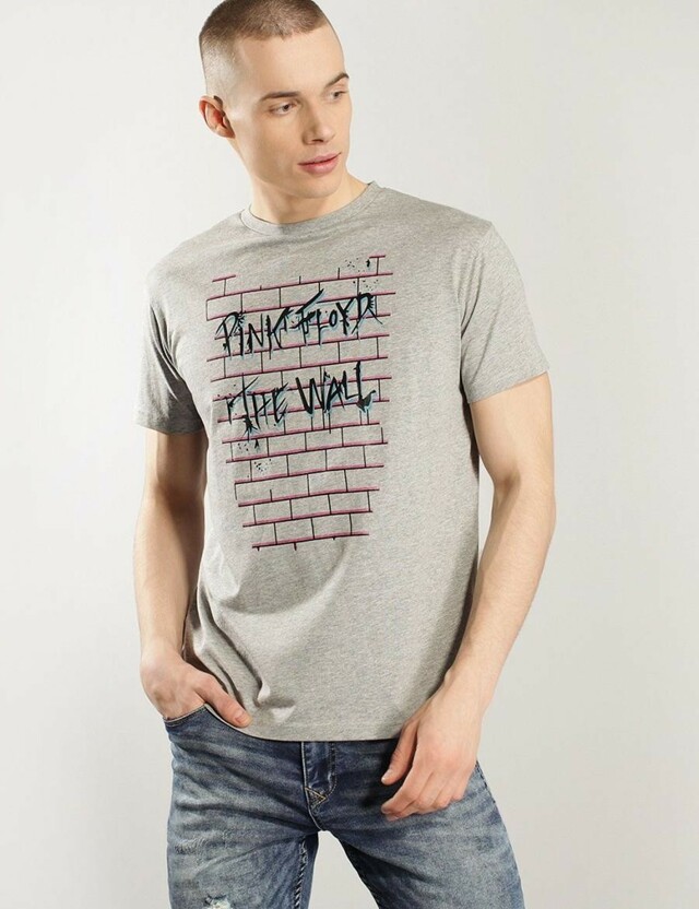 Diverse Triko pánské PINK FLOYD TEE 0318 s krátkým rukávem - S