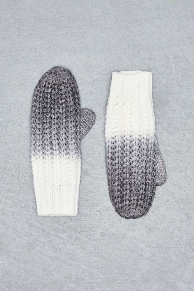 Moodo Rukavice dámské pletené palčáky