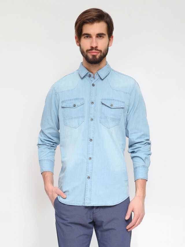 Top secret Košile pánská jeans - 44/45