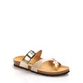 Zlaté kožené zdravotní pantofle EMMA Shoes 38 (1239946) - 5