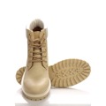 Světle béžové boty farmářky Claudia Ghizzani (489053) - 4