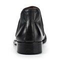 Černé pánské kožené kotníkové boty Paolo Vandini 41 (4358) - 3