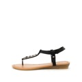 Sandále s hadím páskem Claudia Ghizzani černé (4239) - 2