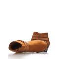 Hnědé boty na podpatku s řemínky Claudia Ghizzani 37 (258586) - 5