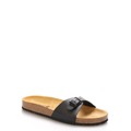 Černé nízké kožené zdravotní pantofle EMMA Shoes 36 (1239937) - 2
