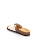 Bílé nízké kožené zdravotní pantofle EMMA Shoes (1239938) - 5