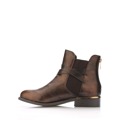 Bronzové boty se zlatým podpatkem Claudia Ghizzani (258603) - 4