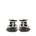 Park Lane Shoes Černé kožené sandály Park Lane se stříbrnými cvočky 36 (4189) - 4