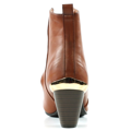 Brandy kotníkové boty na podpatku se zipem Claudia Ghizzani (4149) - 4