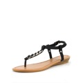 Sandále s hadím páskem Claudia Ghizzani černé (4239) - 5