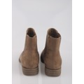 Hnědé kotníkové boty s pérky Claudia Ghizzani (4371) - 5