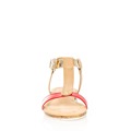Červeno-zlaté korkové letní sandálky MARIA MARE (241515) - 4