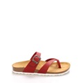 Červené kožené zdravotní pantofle EMMA Shoes (1239948) - 1