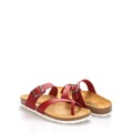 Červené kožené zdravotní pantofle EMMA Shoes (1239948) - 2