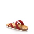 Červené kožené zdravotní pantofle EMMA Shoes (1239948) - 4