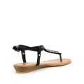Sandále s hadím páskem Claudia Ghizzani černé (4239) - 4