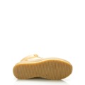 Béžové kožené boty s kožešinou Roobins (506522) - 2