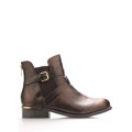 Bronzové boty se zlatým podpatkem Claudia Ghizzani (258603) - 1