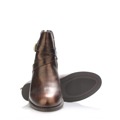 Bronzové boty se zlatým podpatkem Claudia Ghizzani (258603) - 6