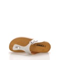 Stříbrné kožené zdravotní pantofle EMMA Shoes (1239945) - 3