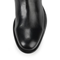 Černé pánské kožené kotníkové boty Paolo Vandini 41 (4358) - 2