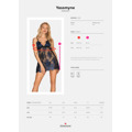 Smyslná košilka Yassmyne babydoll - Obsessive (3110689) - 2