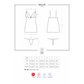 Košilka 820-CHE chemise - Obsessive (532885) - 3