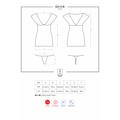 Košilka 821-CHE chemise - Obsessive (534313) - 2