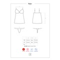 Krásná košilka Shibu chemise - Obsessive (1524586) - 2