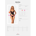 Výjimečný set Bella Rou top & panties - Obsessive (3868492) - 2