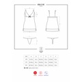 Svůdná košilka 856 - CHE chemise - Obsessive (845731) - 3