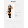 Úžasný korzet Serena Love corset - Obsessive (3907755) - 2