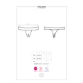 Pikantní kalhotky otevřené Chiccanta crochless panties - Obsessive (1610195) - 2