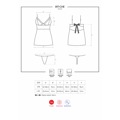 Košilka 817-CHE chemise - Obsessive (516885) - 2